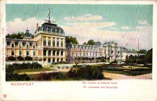 Budapest II. Szent Lukács és Császárfürdő, kiadja Dr. Trenkler és Társa (EK)