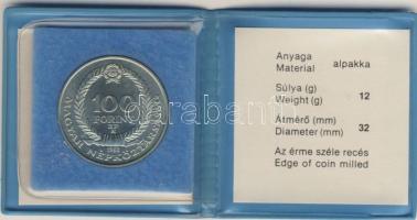 1983. 100Ft "Czóbel Béla" T:BU Eredeti tokban, tanúsítvánnyal!