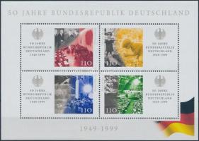 1999 50 éves a Német Szövetségi Köztársaság blokk Mi 49