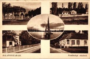 Balatonszabadi, Bezerédi Viktor Gyermekszanatórium, Zsófia Gyermekszanatórium, vasút (EK)