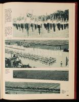 1931 "Festschrift zur 2. Arbeiter-Olympiade Wien" újság sok képpel illusztrálva, könyvbe k...