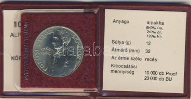 1984. 100Ft "Kőrösi Csoma Sándor" T:BU Eredeti tokban, tanúsítvánnyal!