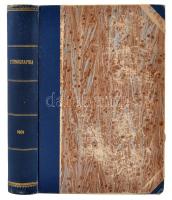 Ethnographia. A Magyar Néprajzi Társaság értesítője. 1901. XII. évfolyam. 1-10. szám. Teljes évfolyam! Szerk. Dr. Munkácsi Bernát, Dr. Sebestyén Gyula. Bp. 1901, Magyar Néprajzi Társaság. 178 p. Korabeli, dekoratív félvászonkötésben. A címlapról a könyvtári pecsétet levakarták.
