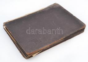 Kb 120 db, főként csehszlovák gyufacímke az 1930-as-40-es évekből berakóban / Vintage Chechoslovakia...