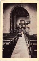 Dés, Dej; Református templom, belső / protestant church interior (EK)