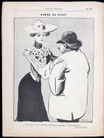 1902 Journal Amusant, journal humoristique - francia nyelvű vicclap, illusztrációkkal, 16p / French ...