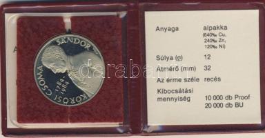 1984. 100Ft "Kőrösi Csoma Sándor" T:PP Eredeti tokban, tanúsítvánnyal!