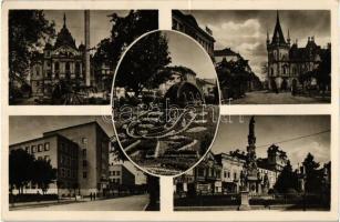 Kassa, Kosice;  Főposta, Korona, szobor / post office, crown, statue