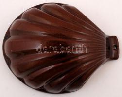 Falra akasztható kerámia pástétomforma, hibátlan, 20x15x7 cm