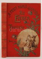 Madách Imre: Az ember tragédiája. Drámai költemény. A költő arczképével, egy kézirat hasonmással és Zichy Mihály öt rézfénymetszetű képével. Bp., 1897. Athenaeum. Aranyozott, festett, díszes kiadói egészvászon-kötésben, a gerince kissé kopottas.