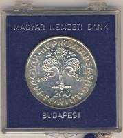 1978. 200Ft Ag "Az első magyar aranyforint" T:BU Eredeti MNB plasztiktokban!