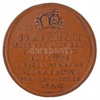 Német Államok / Hessen / Frankfurt 1745. "Lotharingiai Ferenc császárrá koronázása" Br eml...