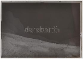 cca 1920 Magas-Tátra, Kankowszky Ervin (1884-1945) hagyatékában levő 13 db üveglemez negatív, egy ré...
