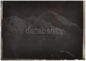 cca 1920 Magas-Tátra, Kankowszky Ervin (1884-1945) hagyatékában levő 13 db üveglemez negatív, egy ré...