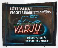 cca 1948 Fekete György (1904-1990) budapesti fényképész specialitása a mozikban nagyfilmek előtt vet...
