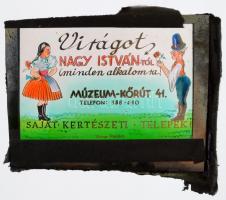 cca 1948 Fekete György (1904-1990) budapesti fényképész specialitása a mozikban nagyfilmek előtt vet...