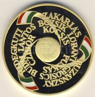 Modern aranyozott Ag emlékérem "Magyarország-Anglia 6:3" T:PP Csak 3000db! R!