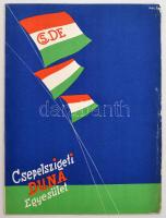 1936 Csepelszigeti Duna Egyesület, szerk.:Pichler János, pp.:12, 31x23cm
