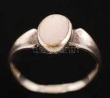 Ezüst gyűrű kővel, Ag., br.:2gr., jelzett, méret:50/ Silver ring with stone, Ag, gross: 2gr, marked,...