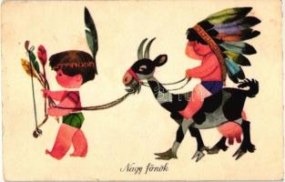 20 db MODERN, színes, motívum képeslap, gyerekek / 20 modern, color motive postcards, children