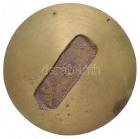 Tőrös Gábor (1934-) 1985. "Tamási Áron" Br emlékplakett (145mm) T:2,2- pereme felül lyukas...