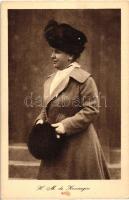 6 db RÉGI, megíratlan motívum képeslap, 5 db Holland népviselet és 1 db képeslap a királynőről / 6 old, unused motive postcards, 5 Dutch folklore and 1 postcard about the Dutch queen