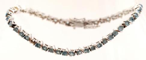 Ezüst karkötő,  Ag., bruttó.:12,8gr., jelzett, 20cm/ Silver bracelet, Ag, gross: 12,8gr, marked, 20cm