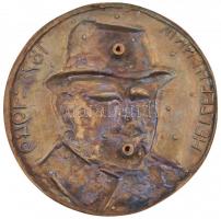 Végh Attila 1974. "Hetzel Henrik 1875-1949" Br plakett (212mm) T:2
Hungary 1974. "He...