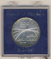 1975. 200Ft Ag "MTA" T:BU Eredeti MNB plasztiktokban!