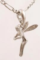 Ezüst nyaklánc medállal,  Ag., nettó.:6,2gr., jelzett, 48cm/Silver necklace with pendant, Ag, net. 6...