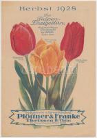 1928-32 Különböző magyar ill., külföldi dísznővényekkel foglalkozó cégek nyomtatványai, 3db, különböző méretben és minőségben, cca 23x15cm