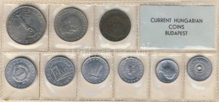 1973. Forgalmi szett 2f-10Ft 9klf db T:BU