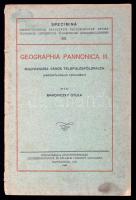 Makoviczky Gyula: Nagykanizsa város településföldrajza. (Geographia Pannonica III.) Nagykanizsa, 1934, Közgazdasági Rt. 56+XII p. Kiadói papírkötésben.