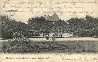 Szombathely, Lovassági laktanya, kiadja Eisinger M. (EB)