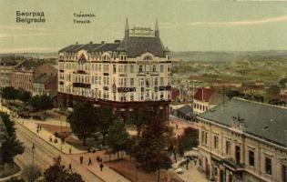 20 db főleg RÉGI délvidéki és szerb városképes lap, vegyes minőség; horvát és szerb / 20 mostly old southern Region town-view postcards, mixed quality; Croatian and Serbian