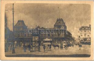 46 db VEGYES Brüsszeli képeslap / 46 mixed town-view postcards from Brussels