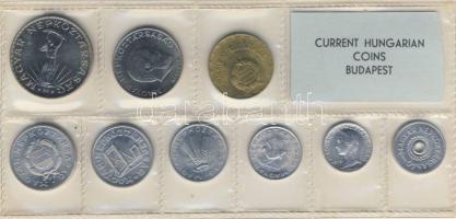 1972. Forgalmi szett 2f-10Ft 9klf db T:BU