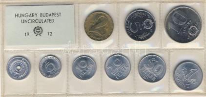 1972. Forgalmi szett 2f-10Ft 9klf db T:BU