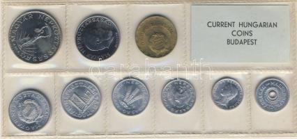 1972. Forgalmi szett 2f-10Ft 9klf db T:BU