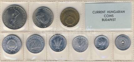 1973. Forgalmi szett 2f-10Ft 9klf db T:BU