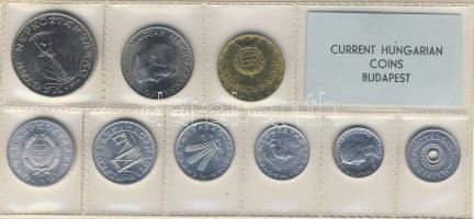 1974. Forgalmi szett 2f-10Ft 9klf db T:BU