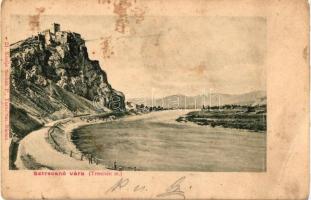 Sztrecsnó, Sztrecsény; vár, kiadja Sochán P. / castle  (EB)