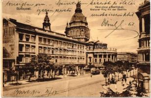 Budapest V. Váci körút, Bazilika - 2 db régi képeslap / 2 old postcards