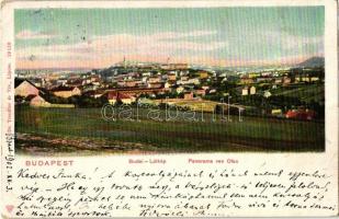 Budapest, Királyi vár, Buda - 2 db régi képeslap / 2 old postcards