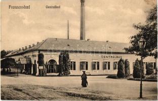 Frantiskovy Lazne, Franzensbad; 4 old cut postcards