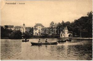 Frantiskovy Lazne, Franzensbad; 5 old cut postcards