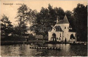 Frantiskovy Lazne, Franzensbad; 5 old cut postcards