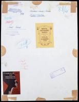 cca 1935 Osoha László: Édes teher, pecséttel jelzett, kiállítási emlékjegyekkel ellátott vintage fot...