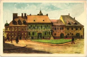 Budapest I. Bécsi kapu tér; Képzőművészeti Alap képcsarnoka s: Zádor István (EK)