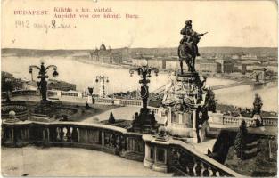 Budapest, kilátás a Királyi várból (fa)